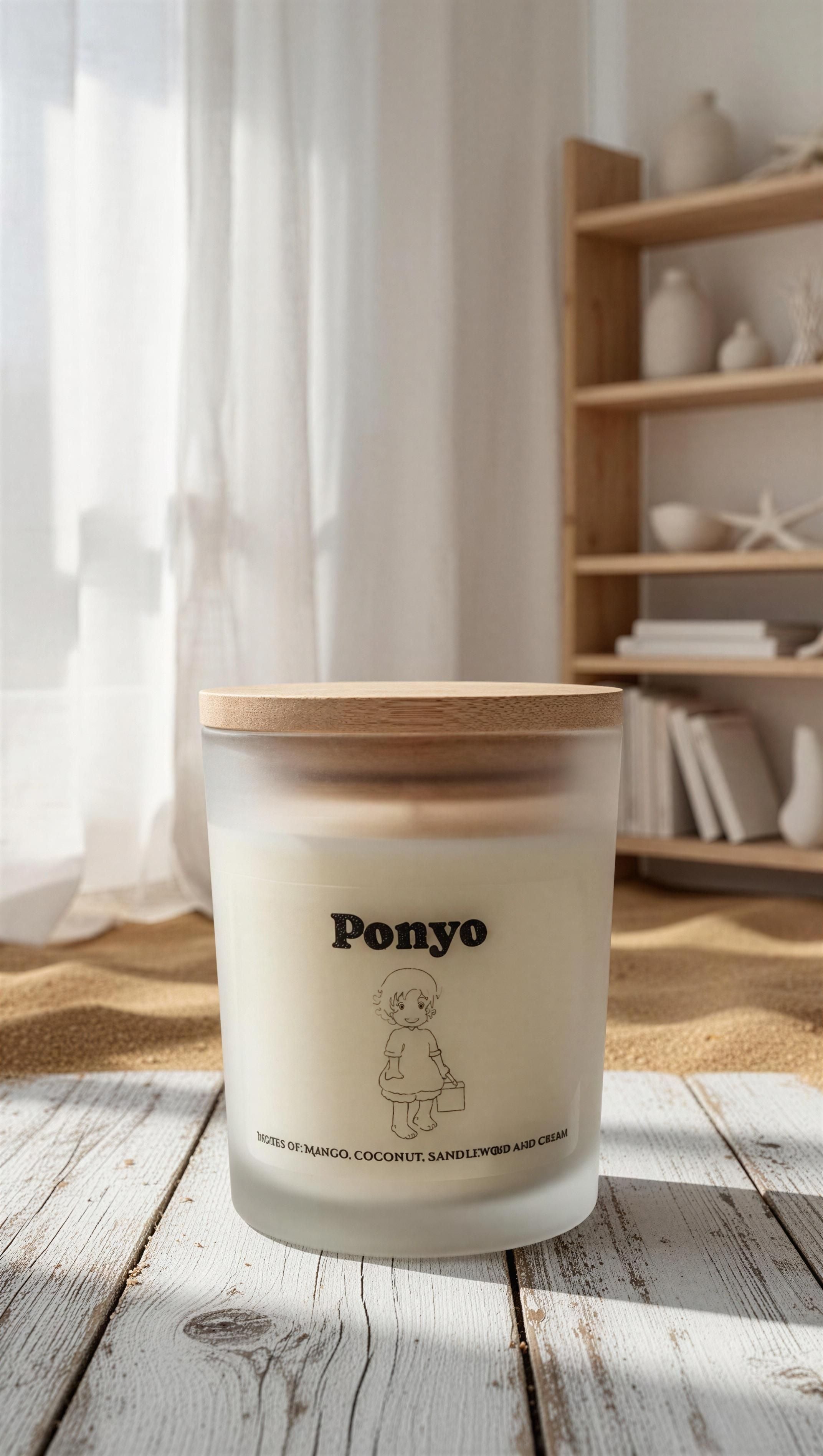 Ponyo 10oz Soy Wax Candle